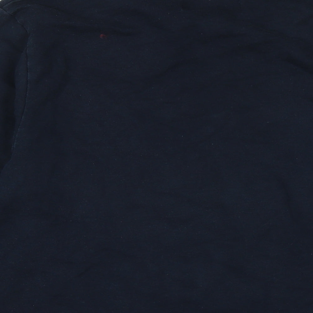 River Island Womens Blue Polyester Pullover Sweatshirt Size L