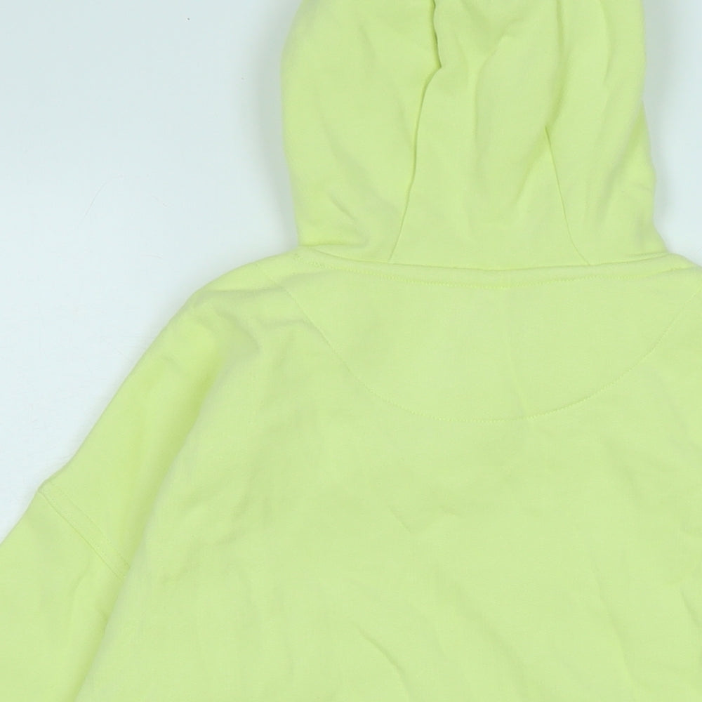 Marks & Spencer Boys Green Polyester Pullover Hoodie Size 13-14 Years