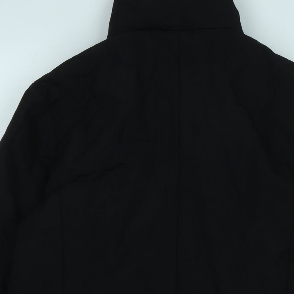 Minuet Womens Black Jacket Size 10 Button