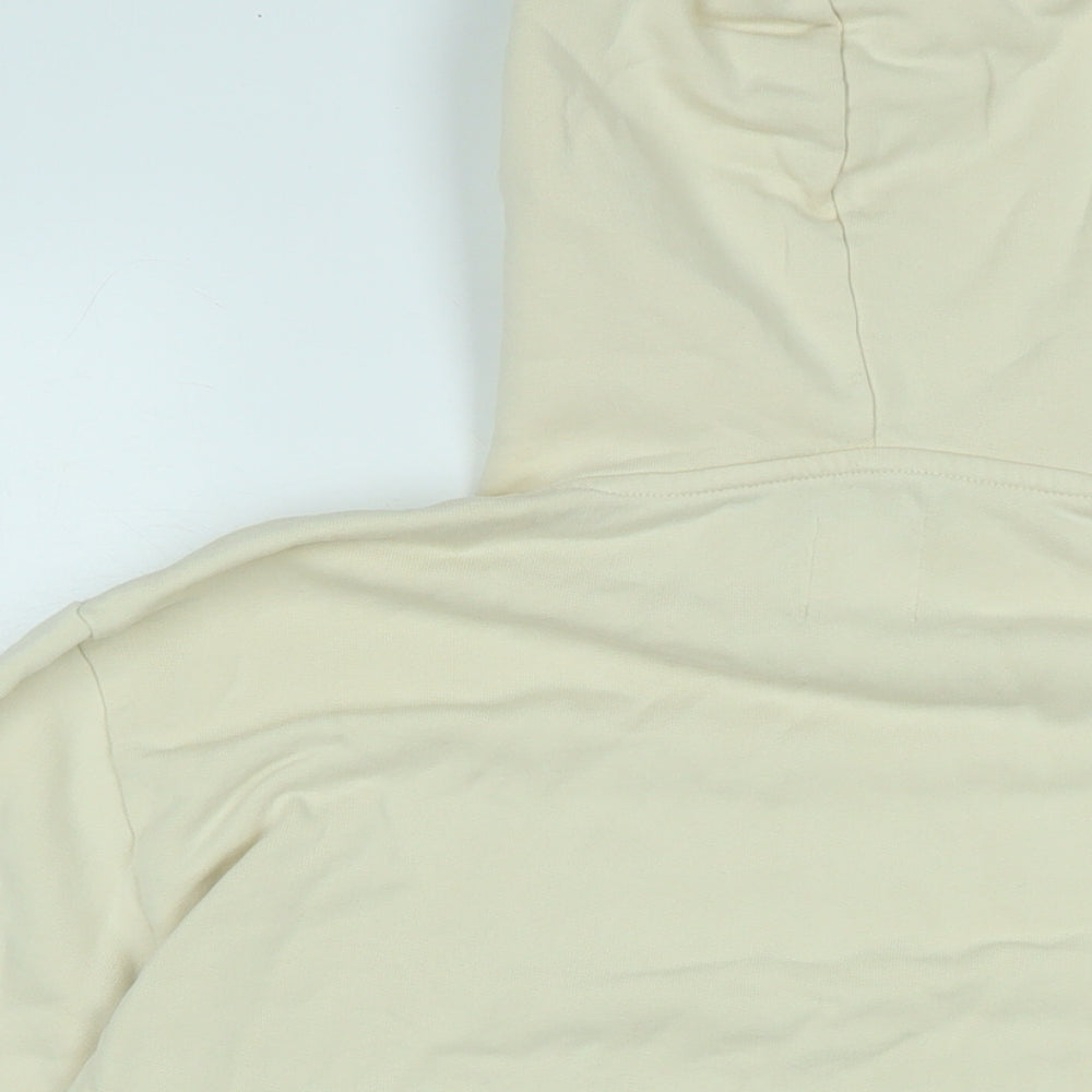 Marks & Spencer Womens Beige Polyester Pullover Hoodie Size L