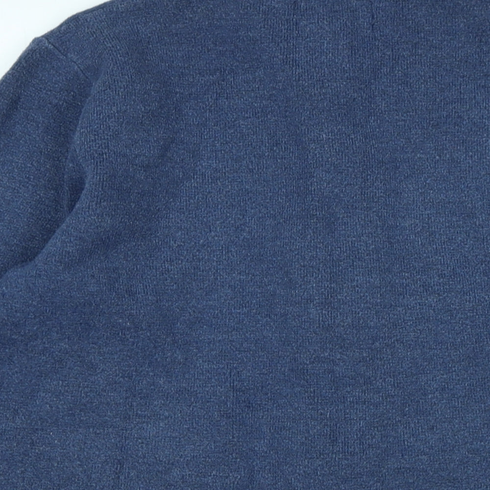 Marks & Spencer Womens Blue Jacket Size M Zip