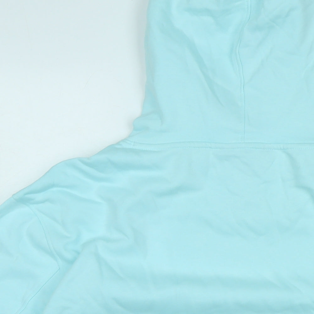 Marks and Spencer Womens Green Polyester Pullover Hoodie Size 14
