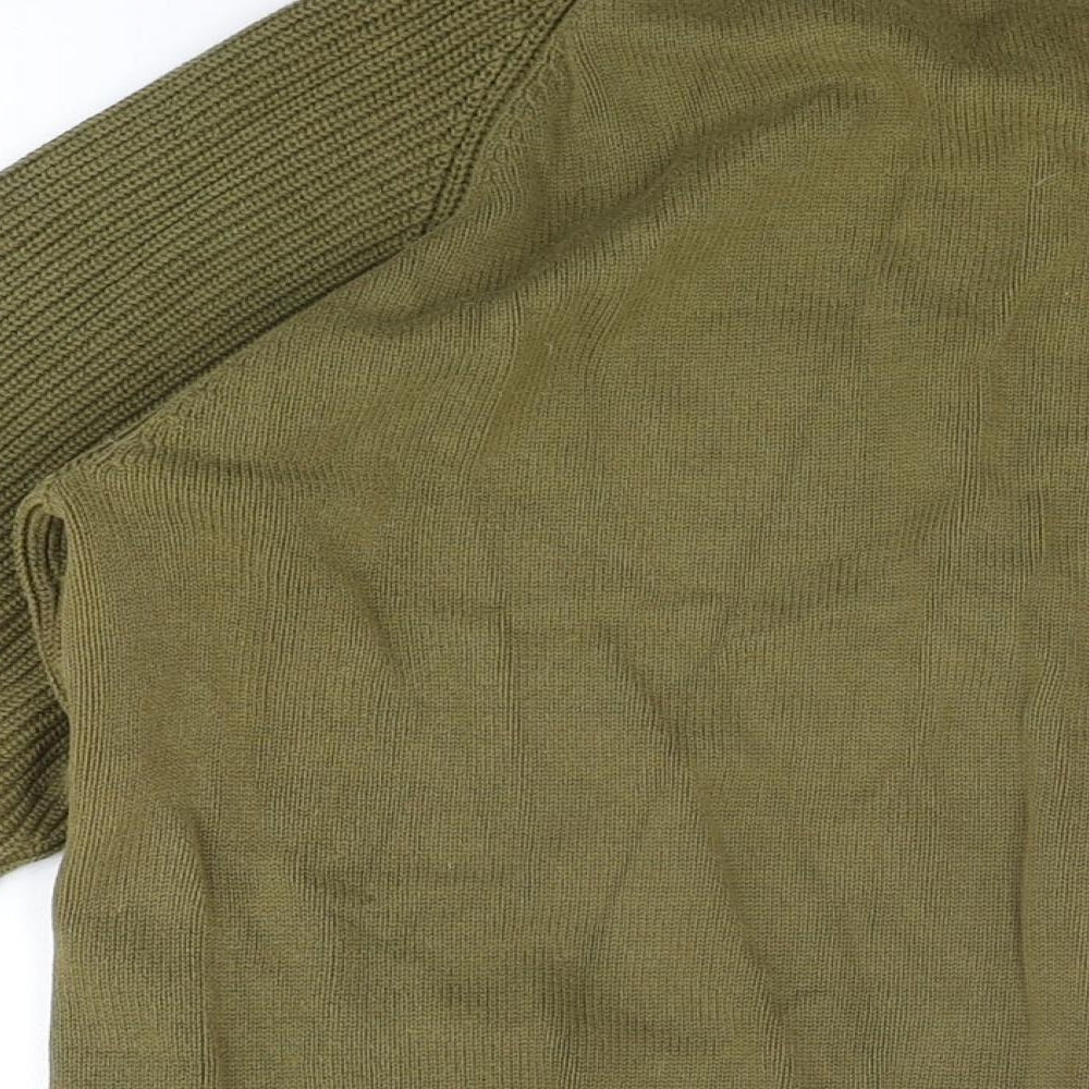 W&B Mens Green Jacket Size M Zip