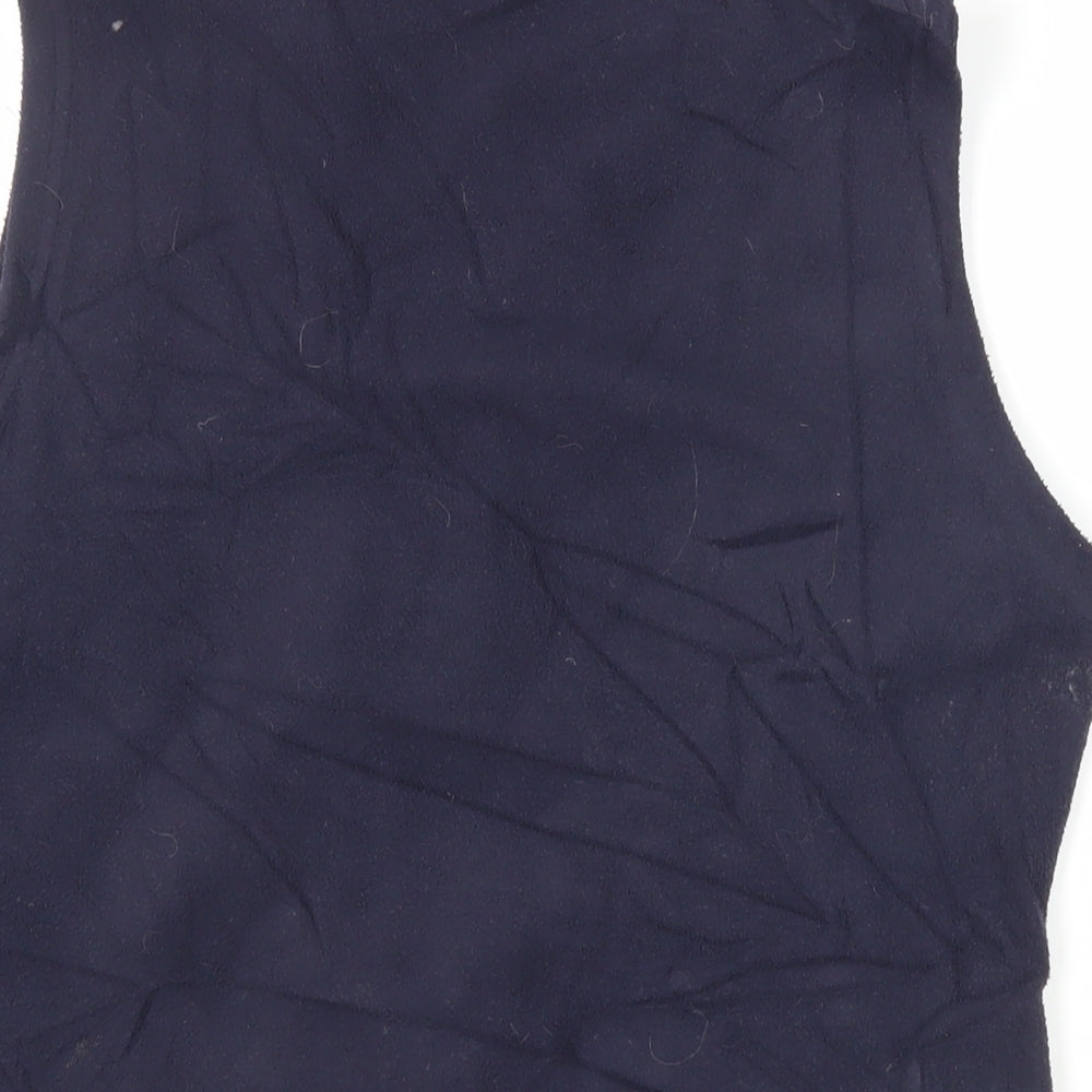 EWM Womens Blue Gilet Jacket Size S Zip