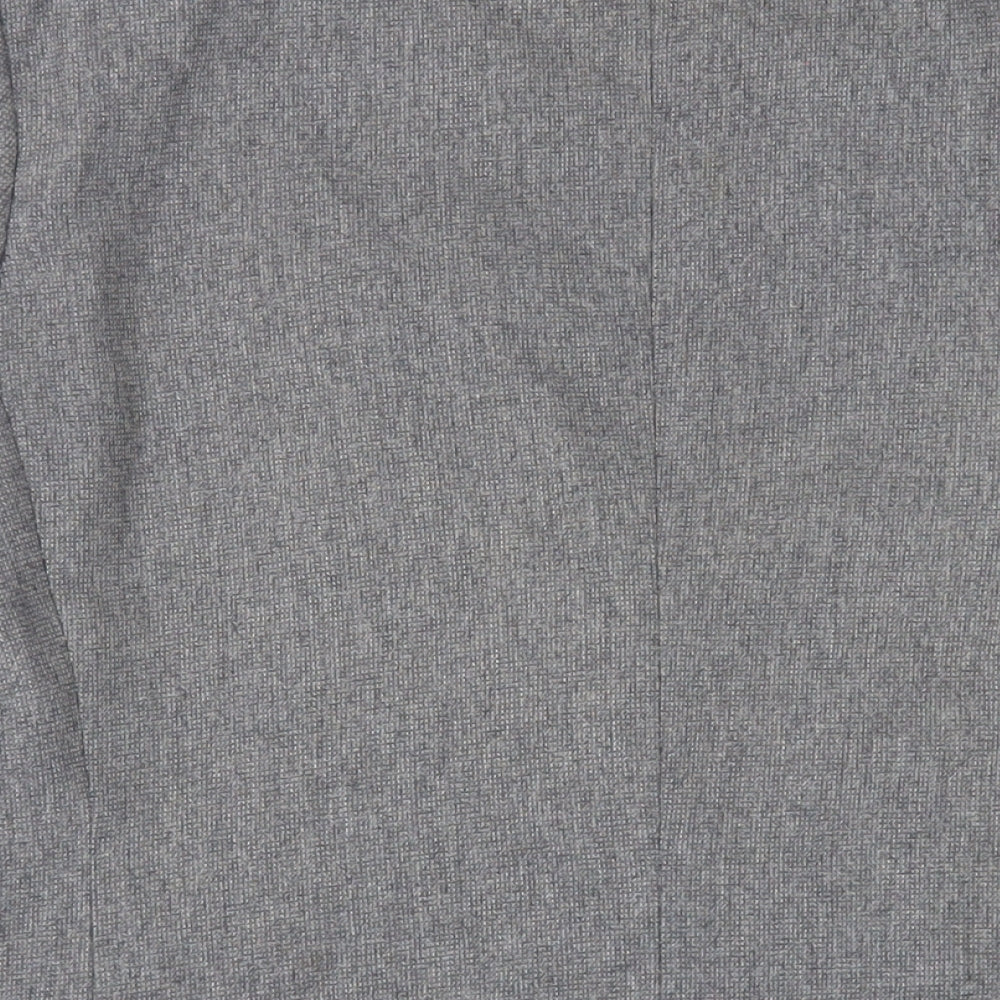Canda Mens Grey Wool Jacket Suit Jacket Size 40 Regular