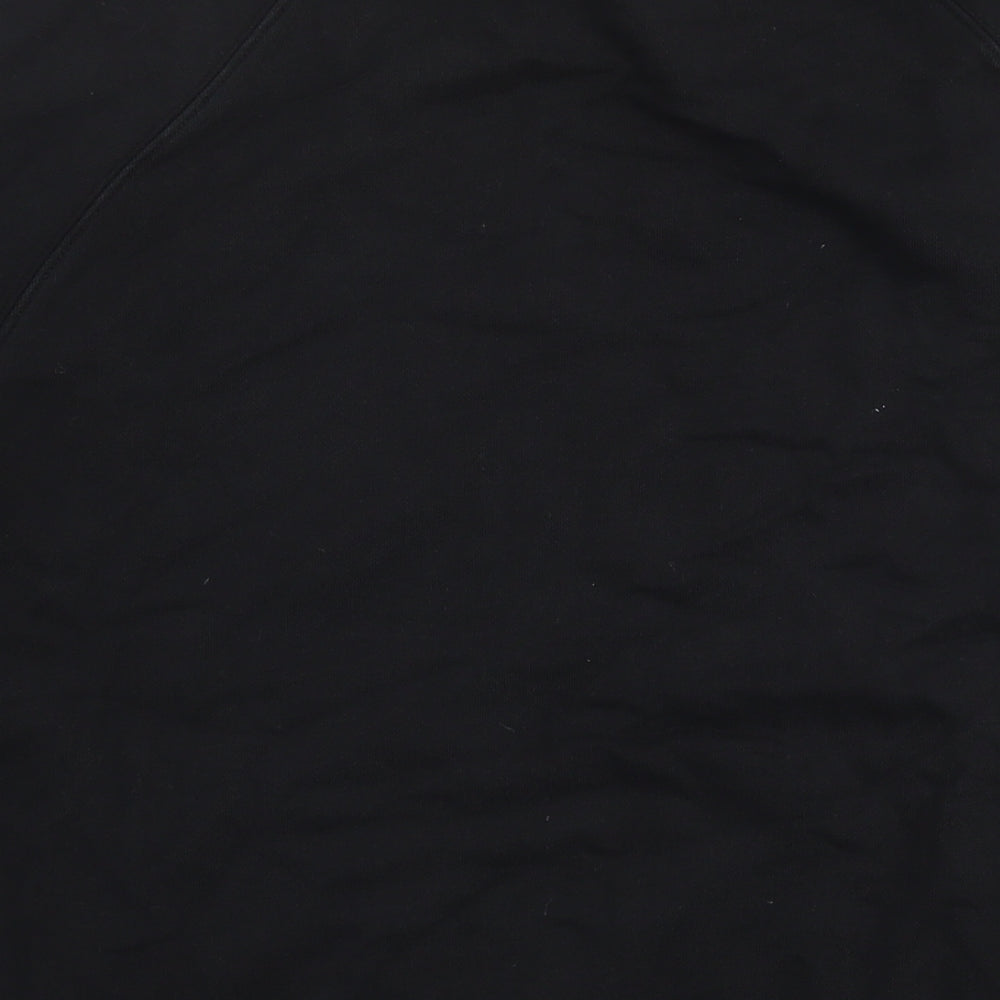 Arket Mens Black Cotton Pullover Sweatshirt Size M