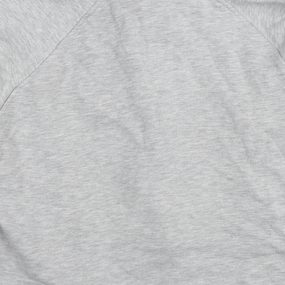 LA Gear Womens Grey Polyester Full Zip Sweatshirt Size 14 Pullover