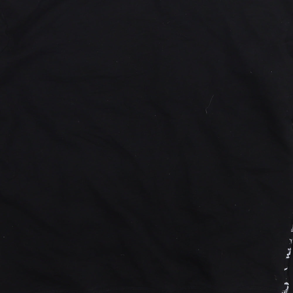 H&M Boys Black Cotton Pullover Sweatshirt Size 11-12 Years Pullover - Forevs Flash