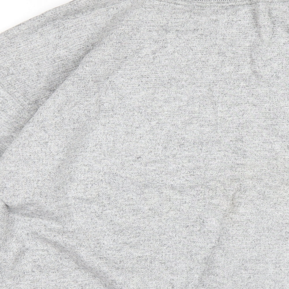 Aribas Boys Grey Polyester Pullover Sweatshirt Size 12 Years Pullover