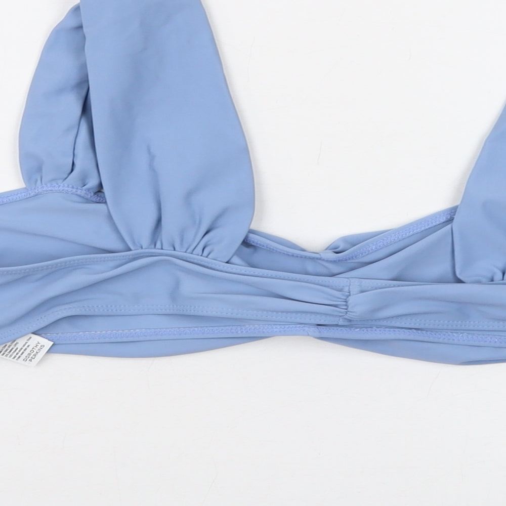 Dorothy Perkins Womens Blue Polyester Bikini Size 16