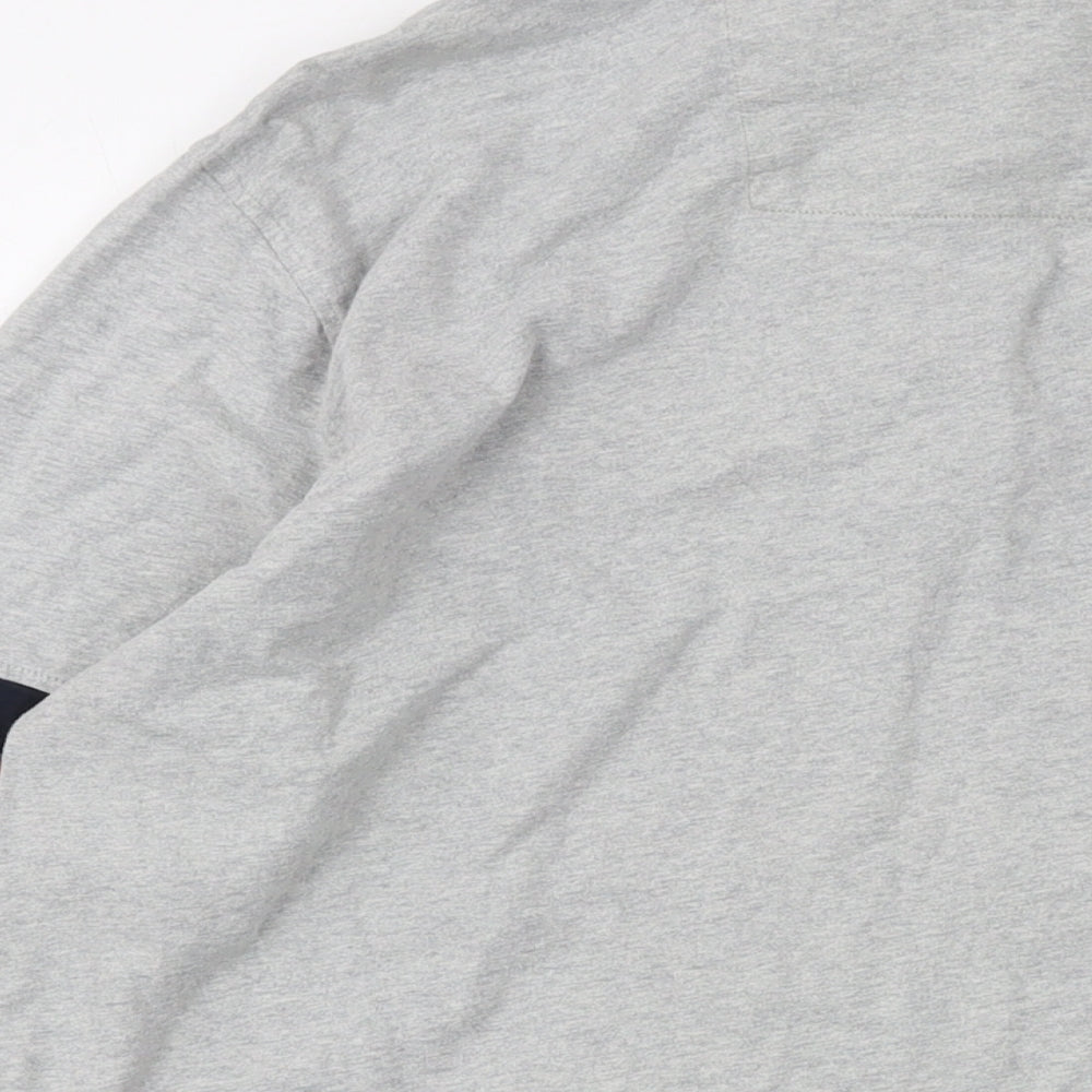 Nautica Mens Grey Cotton Pullover Sweatshirt Size L