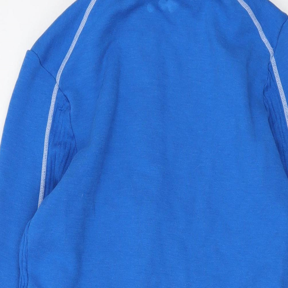 Oxylane Mens Blue Polyester Pullover Sweatshirt Size M