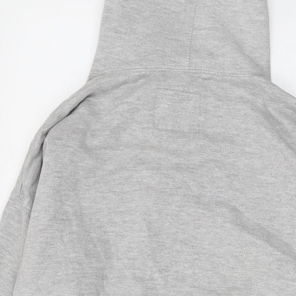 Harrisburg Womens Grey Cotton Pullover Hoodie Size L Pullover