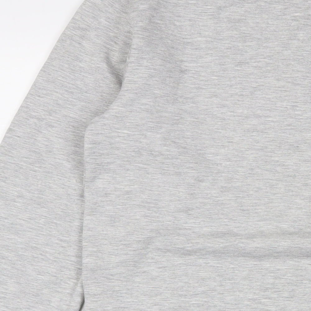 Marks & Spencer Womens Grey Polyester Pullover Sweatshirt Size 12 Pullover