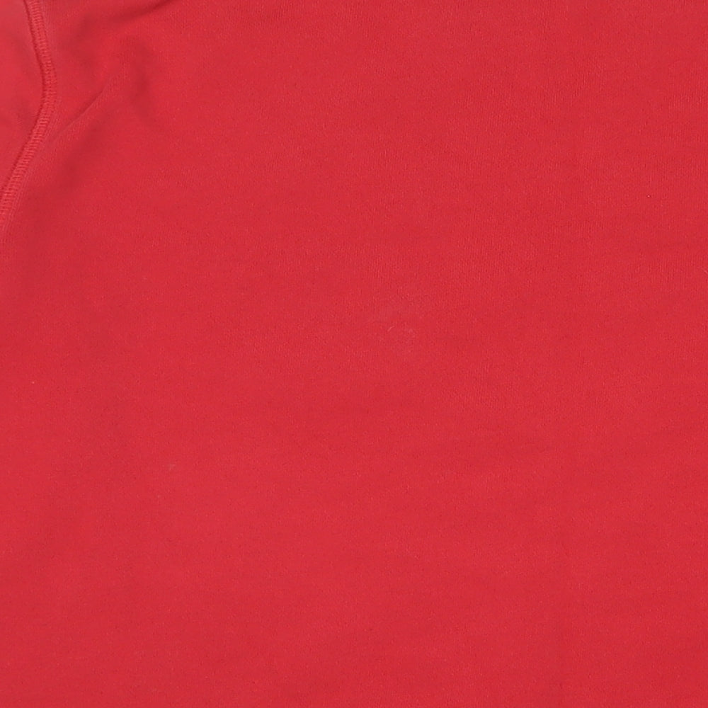 H&M Mens Red Cotton Pullover Sweatshirt Size L - NYC