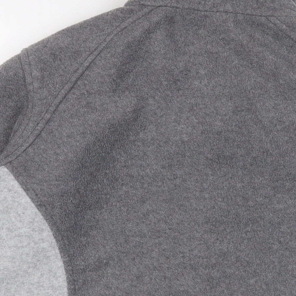 Marks & Spencer Womens Grey Jacket Size 14 Zip