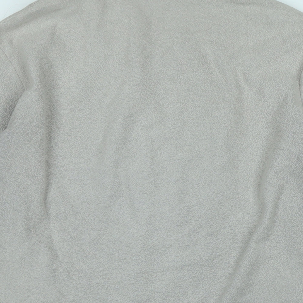 Marks & Spencer Womens Grey Jacket Size 16 Zip