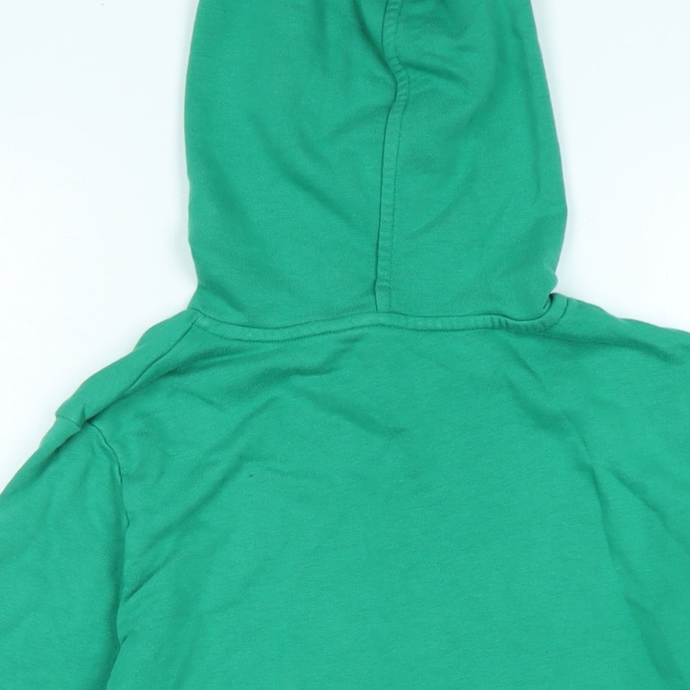Marks & Spencer Womens Green Polyester Pullover Hoodie Size 12