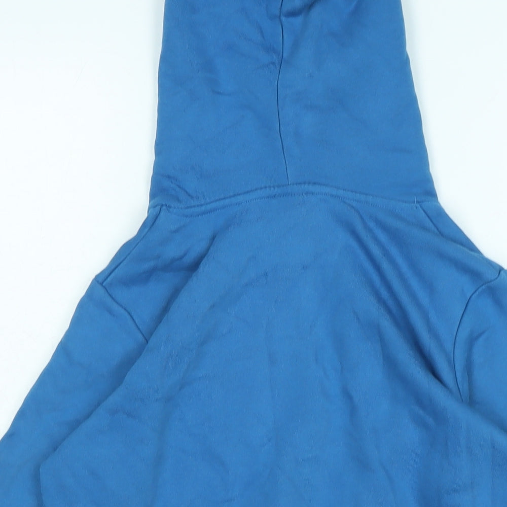 Hype Boys Blue Polyester Pullover Hoodie Size 7-8 Years