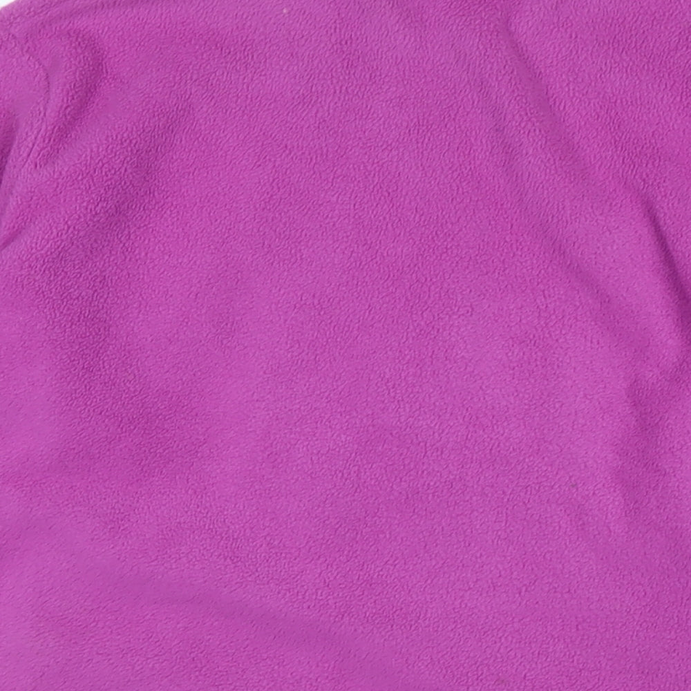 Marks & Spencer Womens Purple Jacket Size 14 Zip