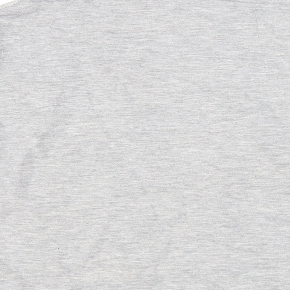 Pull&Bear Womens Grey Cotton Pullover Sweatshirt Size L Pullover