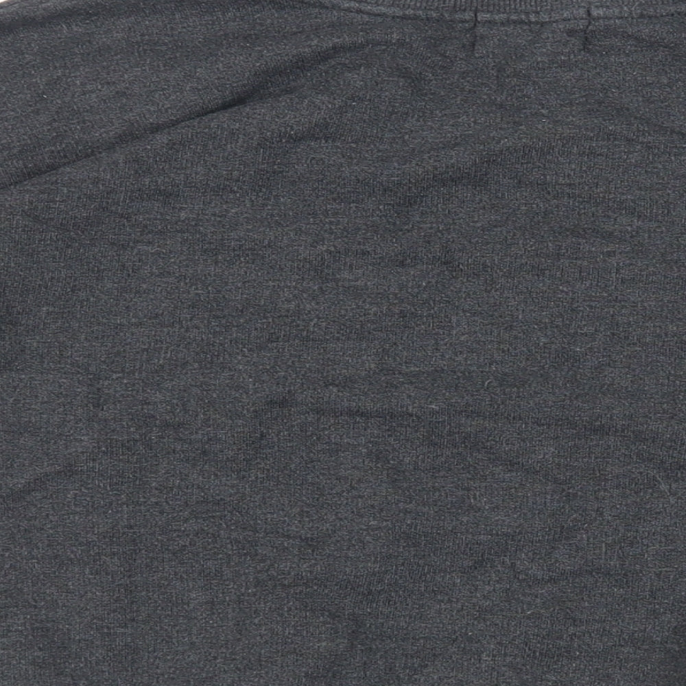 NEXT Womens Grey Cotton Pullover Sweatshirt Size 14 Pullover