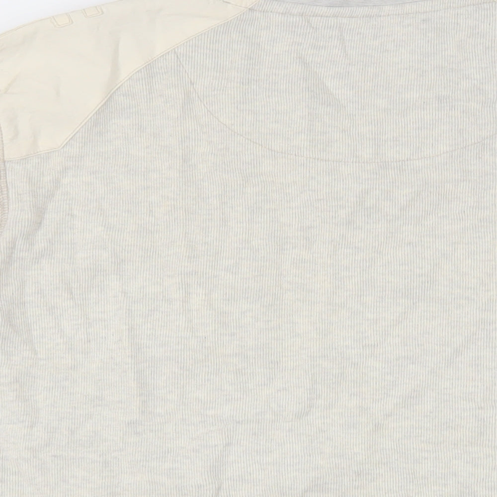 NEXT Mens Beige Cotton Pullover Sweatshirt Size XL