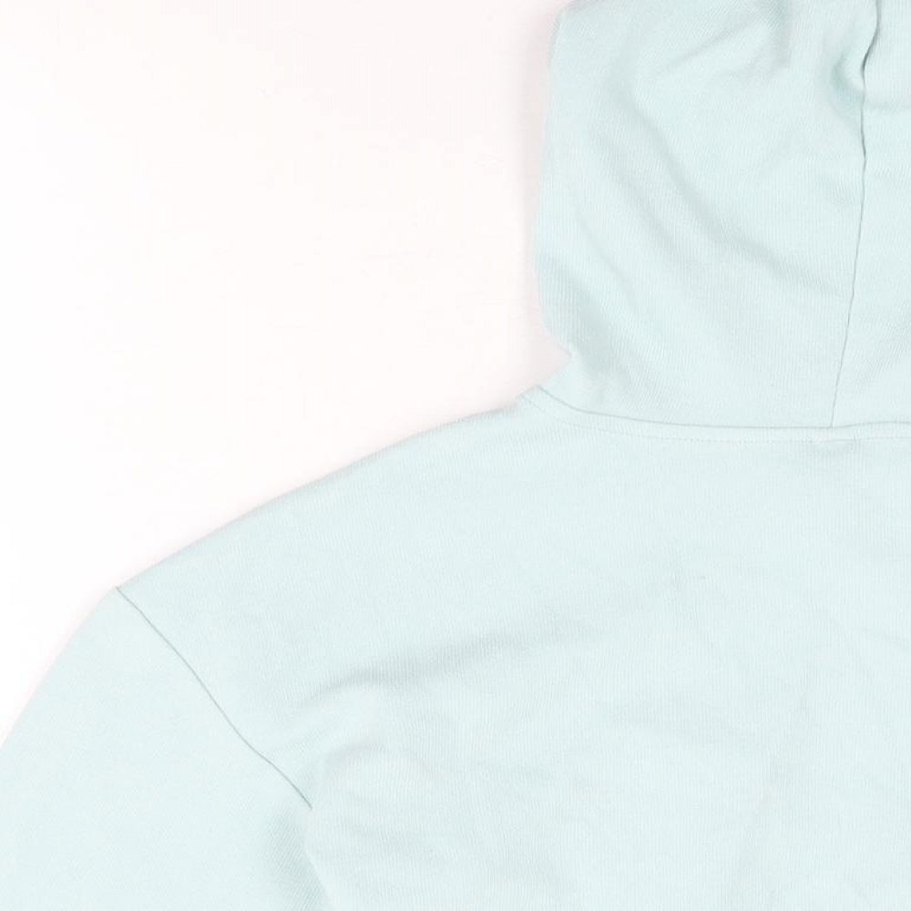 By Swan Womens Blue Cotton Pullover Hoodie Size S Pullover