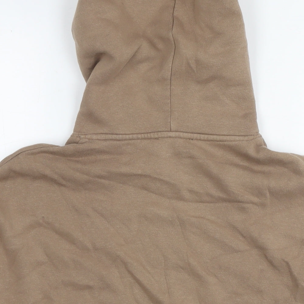 Zara Womens Brown Cotton Pullover Sweatshirt Size S Pullover