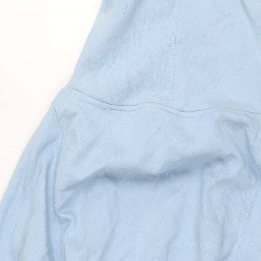Just Coops & Lu Womens Blue Cotton Pullover Hoodie Size S Pullover - G