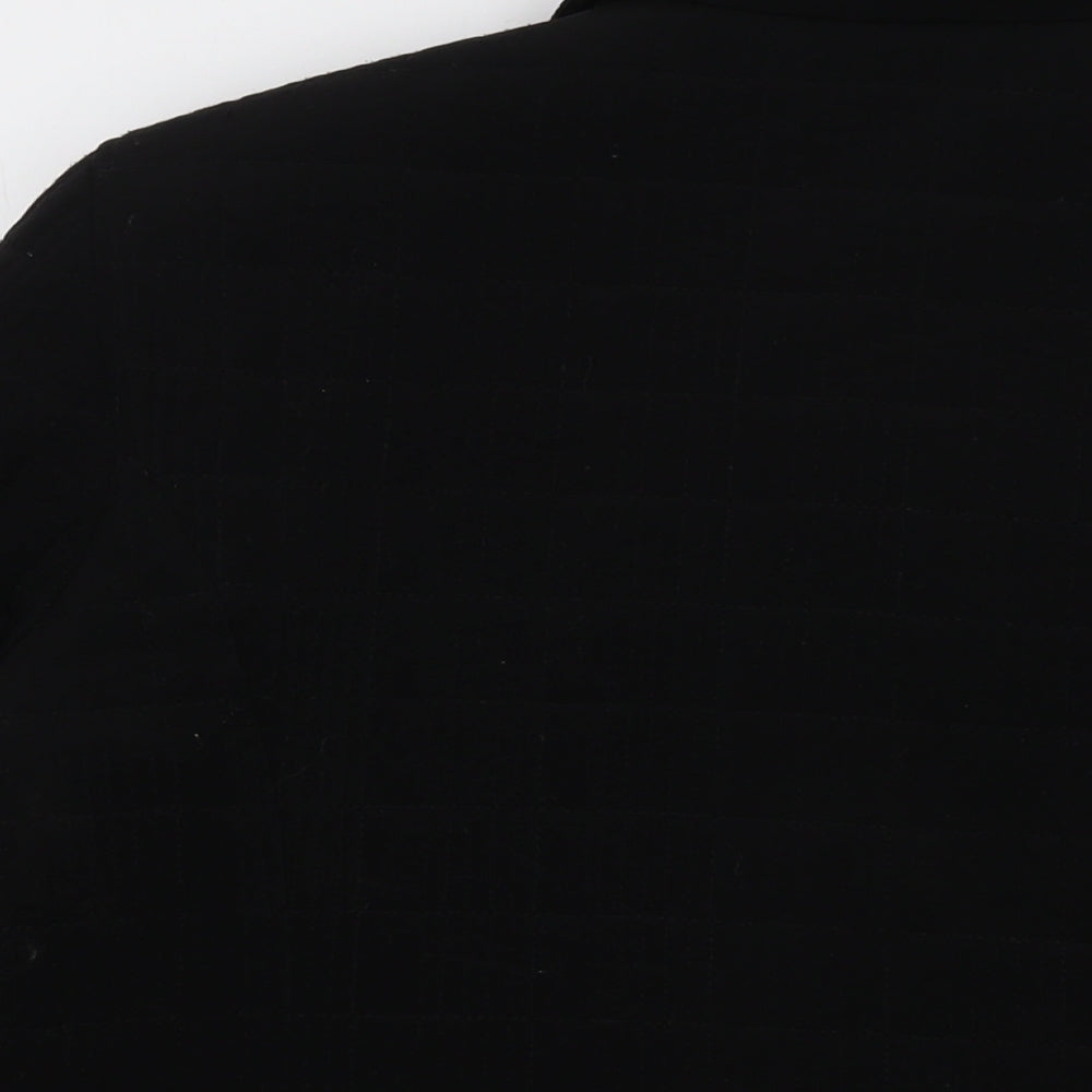 Gallery Womens Black Jacket Size L Snap