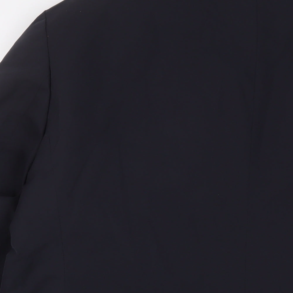 Marks & Spencer Mens Blue Polyacrylate Fibre Jacket Suit Jacket Size 44 Regular