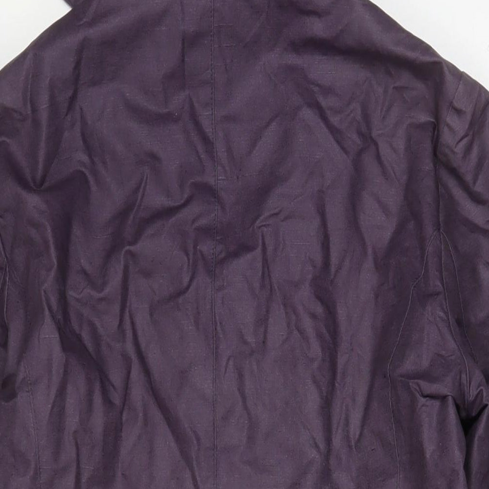 Per Una Womens Purple Jacket Size 12 Zip