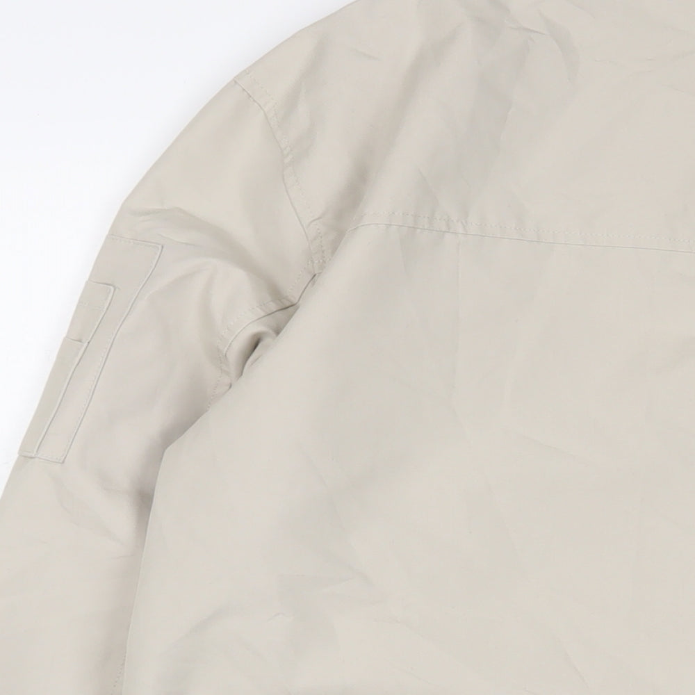 River Island Mens Beige Jacket Size M Zip