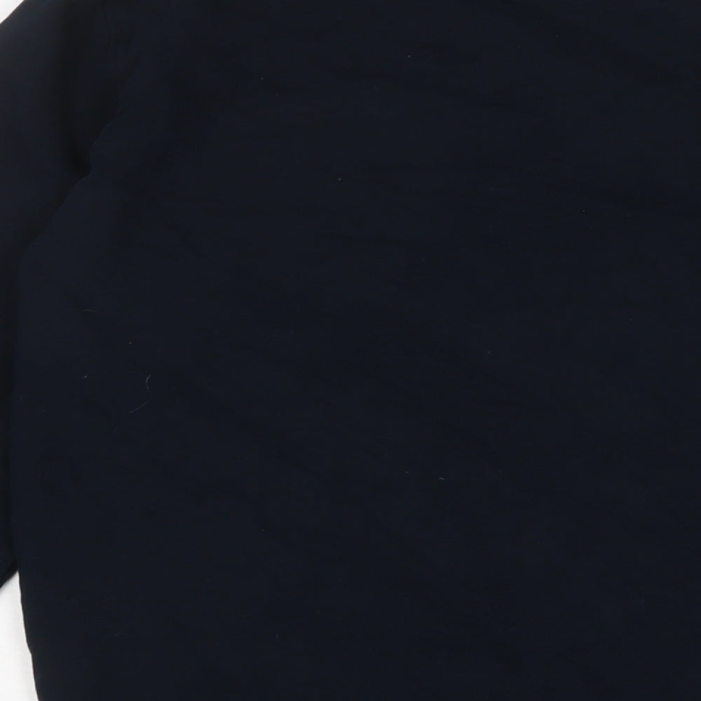 Marks & Spencer Mens Blue Cotton Pullover Sweatshirt Size S