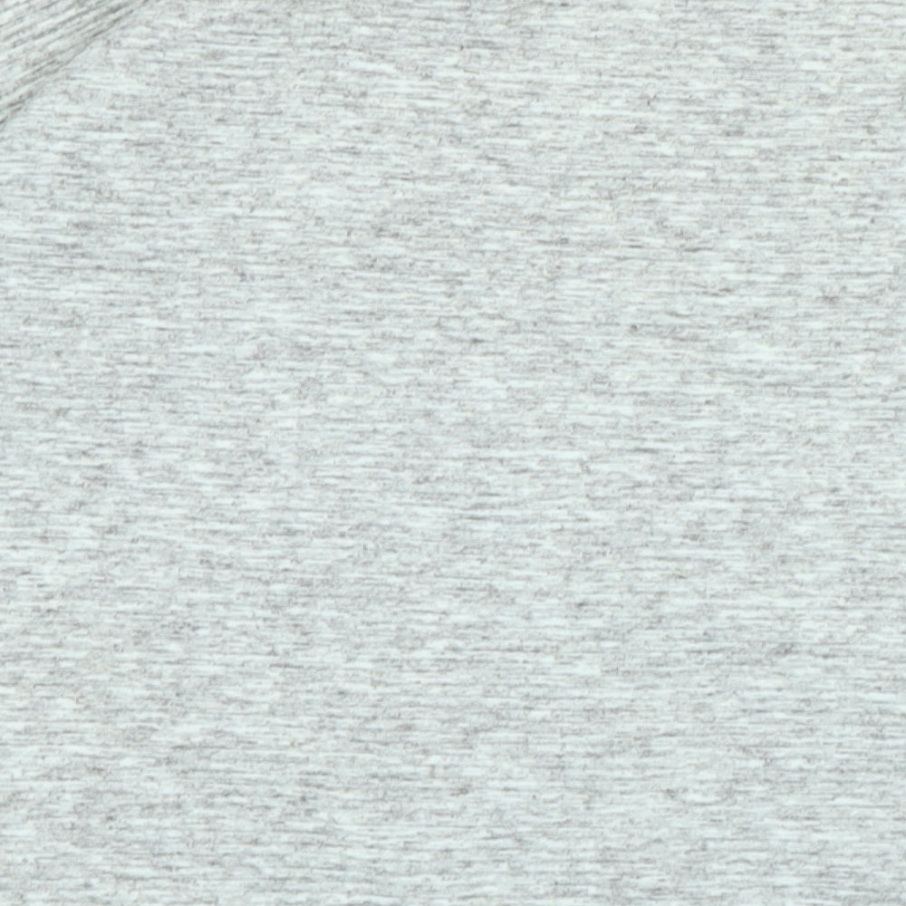 New Look Womens Grey Cotton Pullover Sweatshirt Size M
