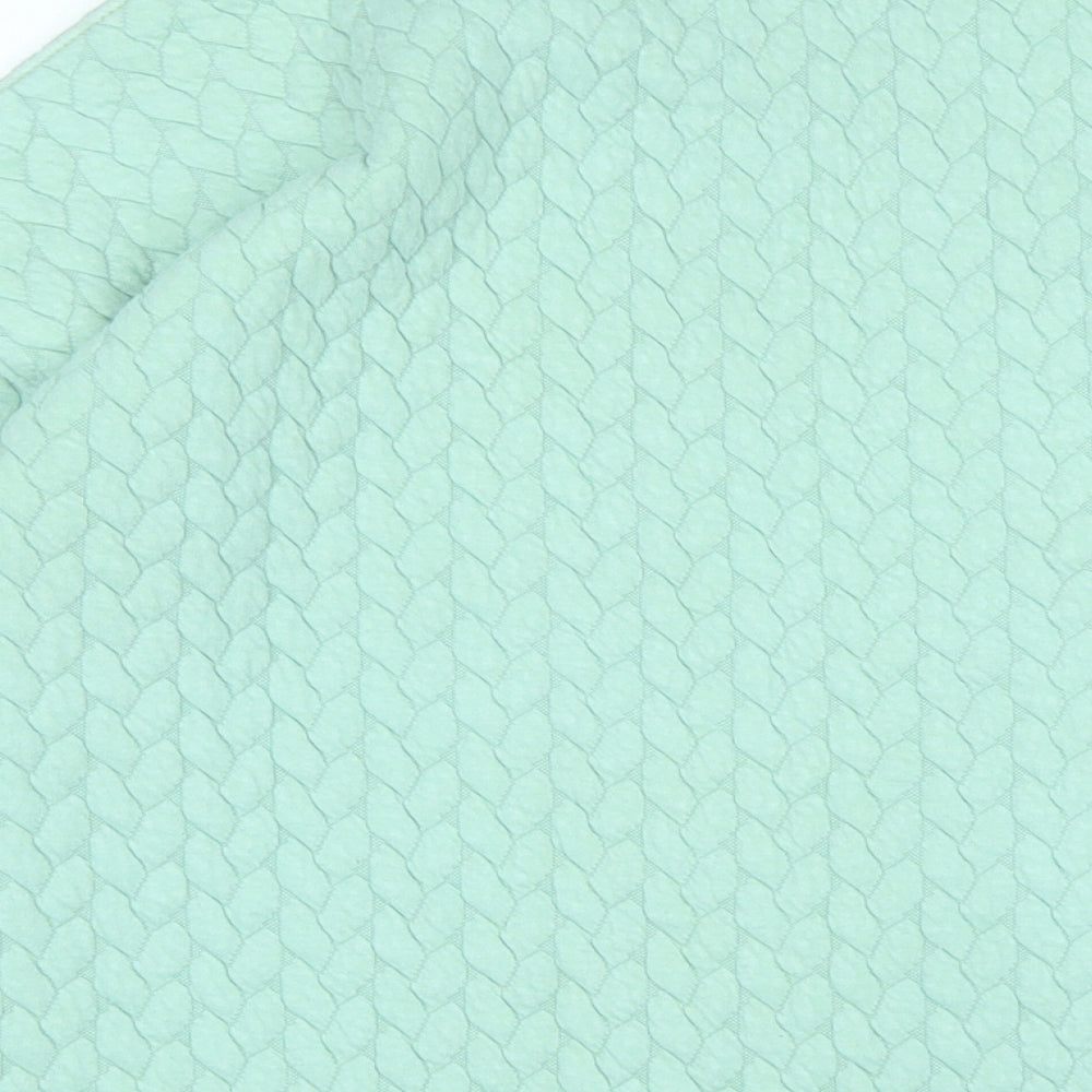 JD Williams Womens Green Polyester Pullover Sweatshirt Size 10