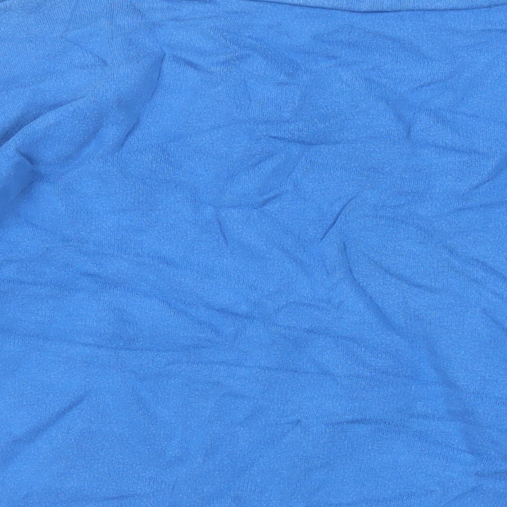 John Lewis Womens Blue Cotton Pullover Sweatshirt Size S Pullover