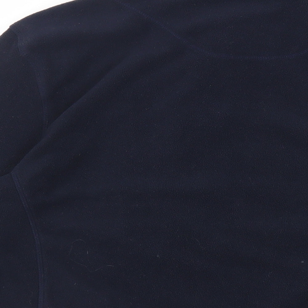 Marks & Spencer Mens Blue Jacket Size M Zip - Pockets