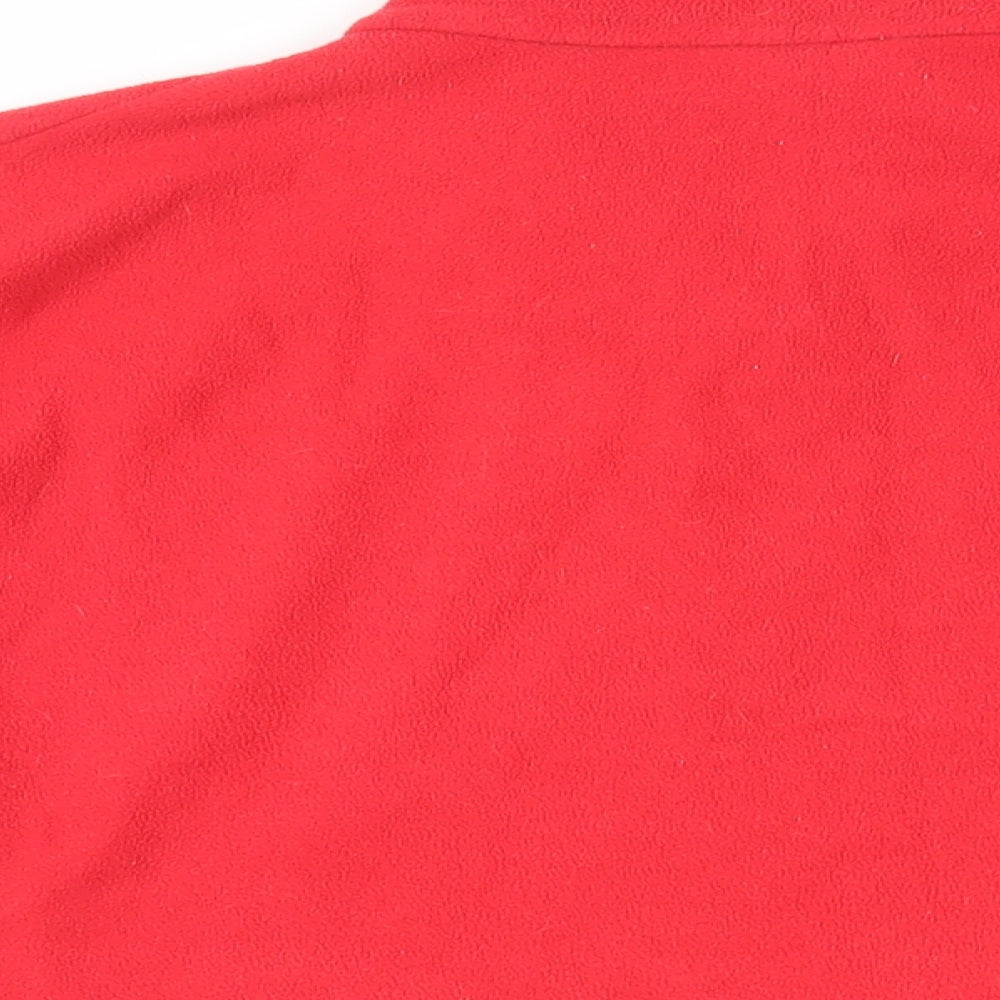 Marks & Spencer Womens Red Jacket Size 22 Zip - Pockets