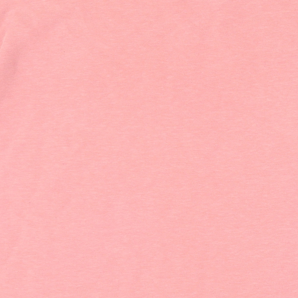 PDI Womens Pink Cotton Pullover Sweatshirt Size M Pullover