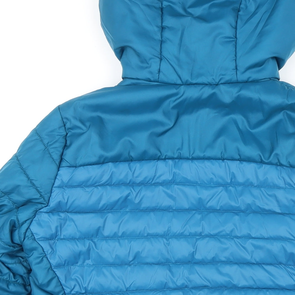 DECATHLON Womens Blue Jacket Coat Size XS Zip