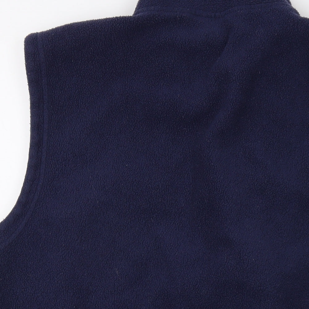 Giani Bernini Mens Blue Jacket Waistcoat Size L Zip