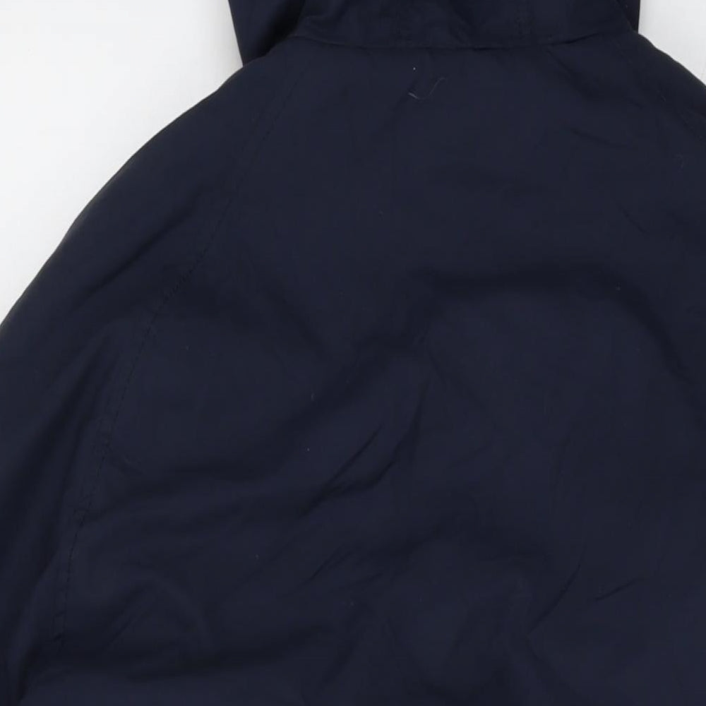 Red Herr Mens Blue Jacket Size L Zip