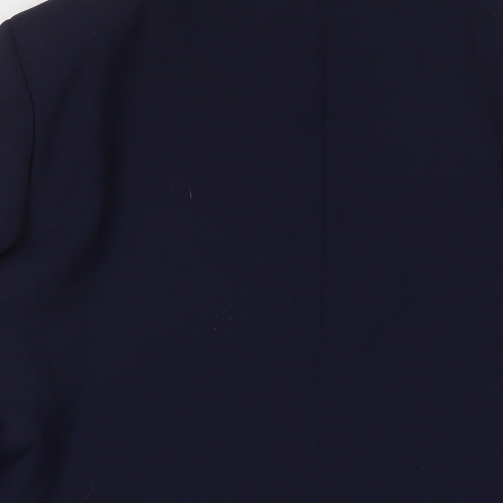 Marks & Spencer Mens Blue Wool Jacket Suit Jacket Size 38 Regular