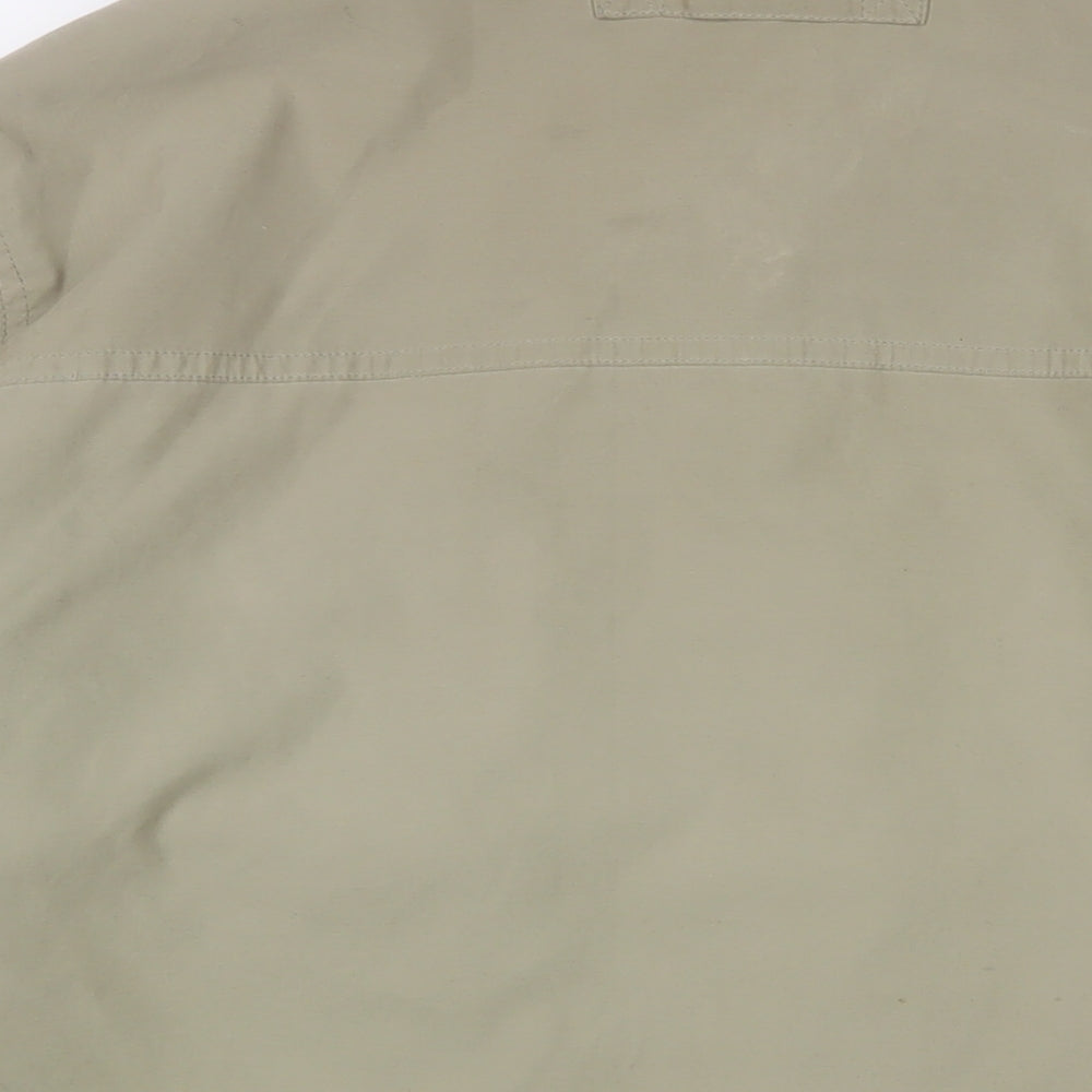 MICROS Mens Beige Jacket Size XL Zip