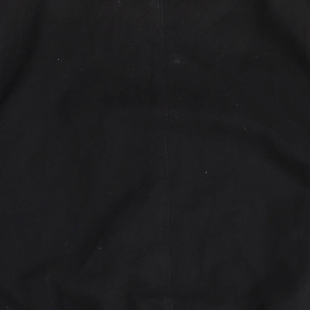 Topman Unisex Black Bomber Jacket Size S