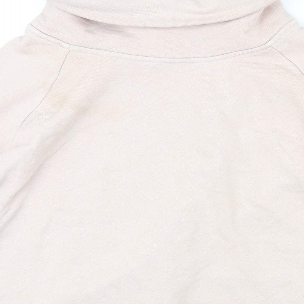 Crossley Womens Pink 100% Cotton Pullover Sweatshirt Size S