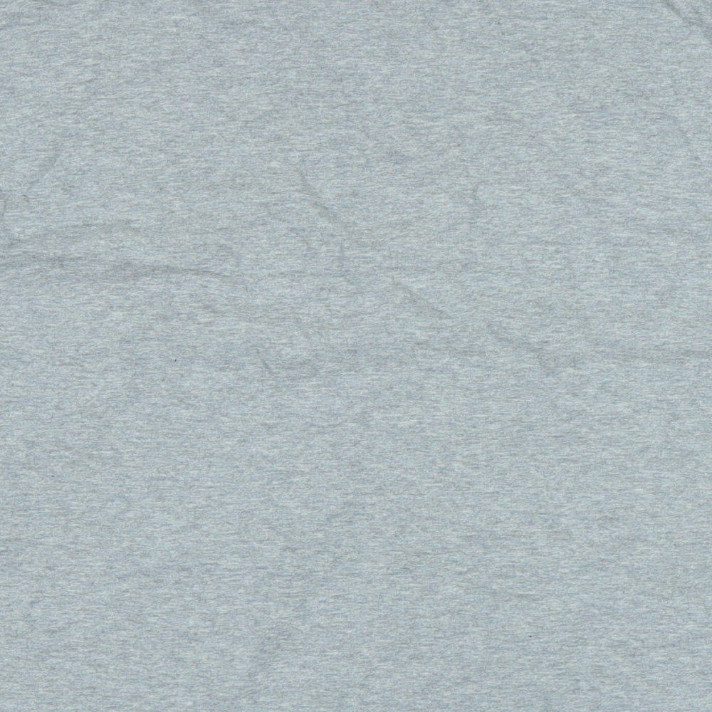 ASOS Womens Grey Cotton Basic T-Shirt Size XL Crew Neck