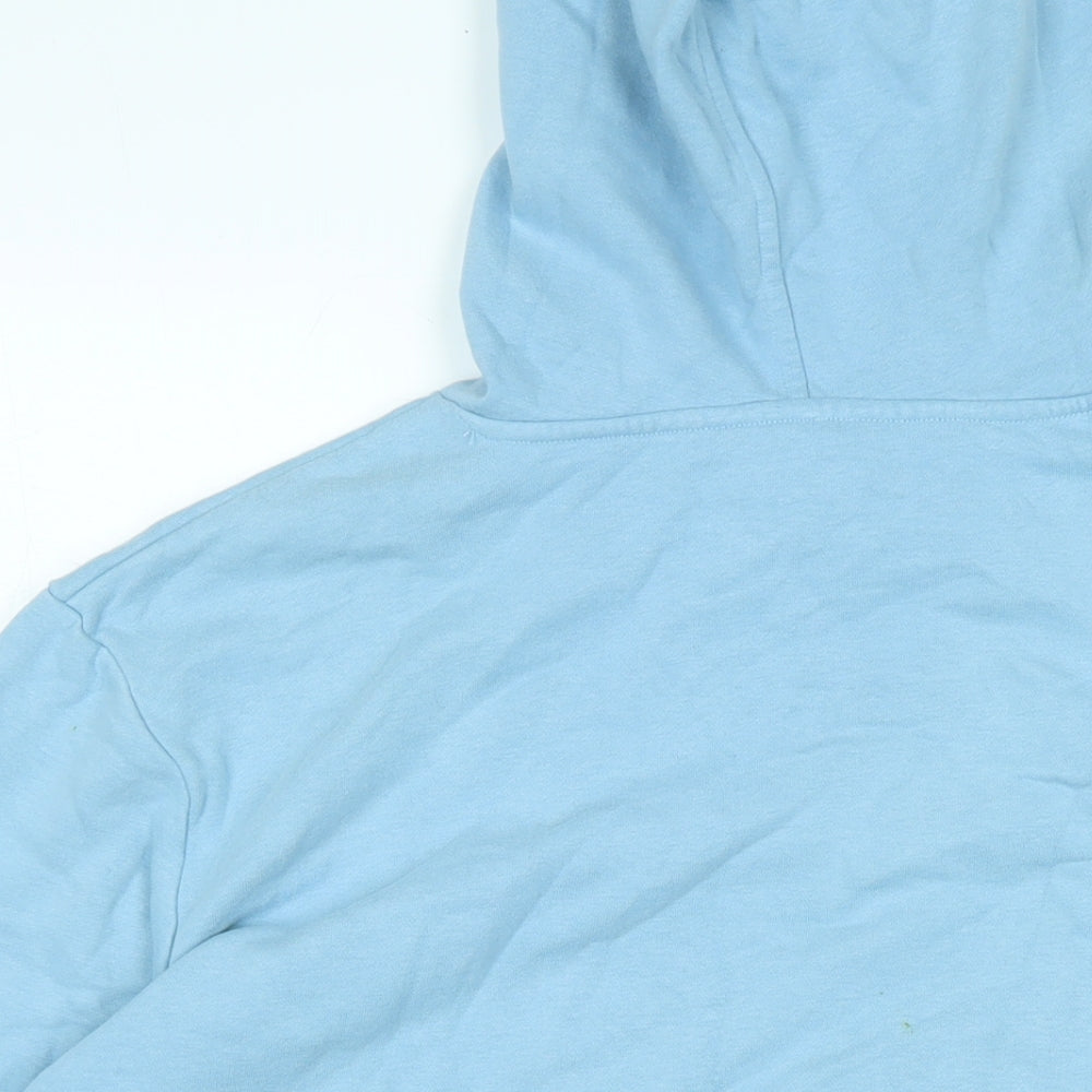 Marks & Spencer Womens Blue Polyester Pullover Hoodie Size M